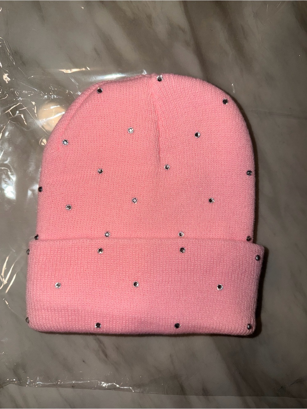 “Pink Icefall” Beanie - Picture 3 of 5
